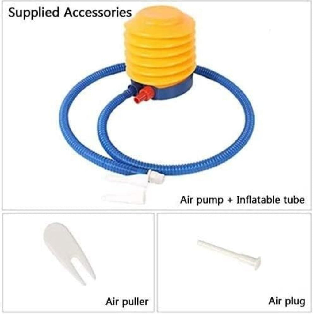 Gym & Yoga Exercise Ball with Air Pump – Strengthen, Stretch & Tone at Home