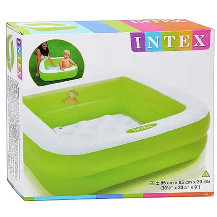 Intex Play Box Baby Pool – 33.5" x 33.5" x 9" – Model 57100