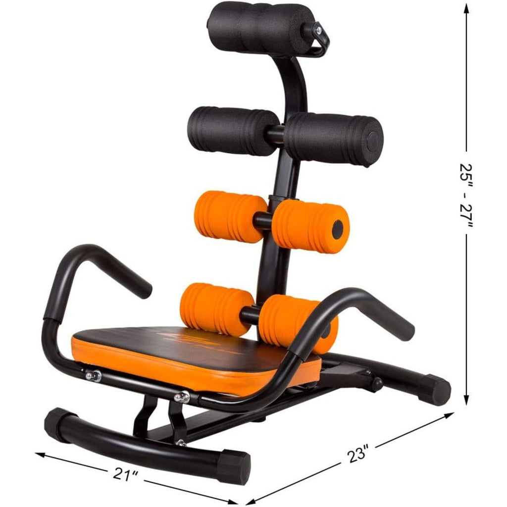 Ab Twister Rocket – Adjustable Sit-Up & Core Trainer for Fast Fat Burn