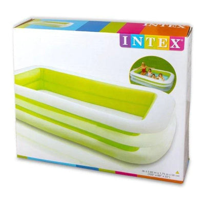 Intex Swim Center Family Pool – 103" x 69" x 22" – Model 56483