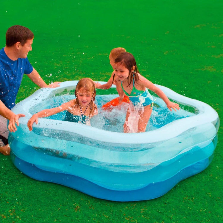 Intex Summer Pentagonal Pool – 73" x 71" x 21" – Model 56495