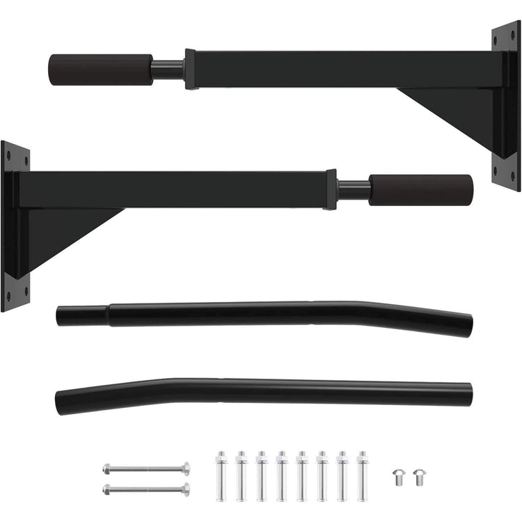 Wall Mounted Pull-Up Bar – Multi-Grip Chin-Up Station for Home Workouts