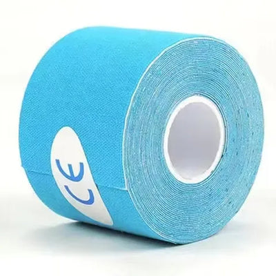 5M Size Kinesiology Tape Athletic Elastoplast Sport Recovery Strapping Gym Blue Colour
