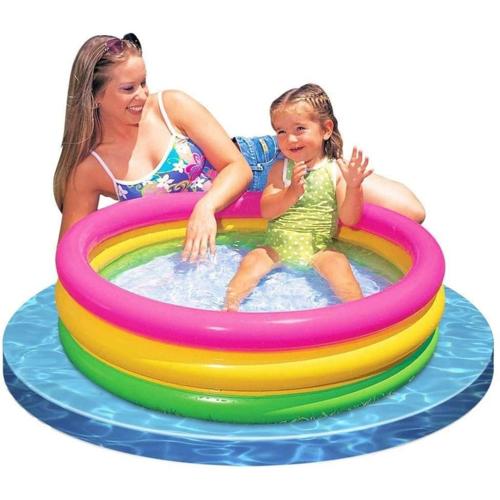Intex Sunset Glow Baby Pool – 34" x 10" – Model 58924