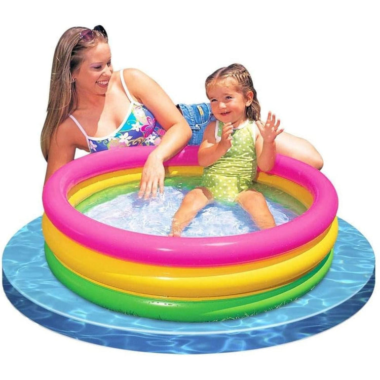 Intex Sunset Glow Baby Pool – 34" x 10" – Model 58924