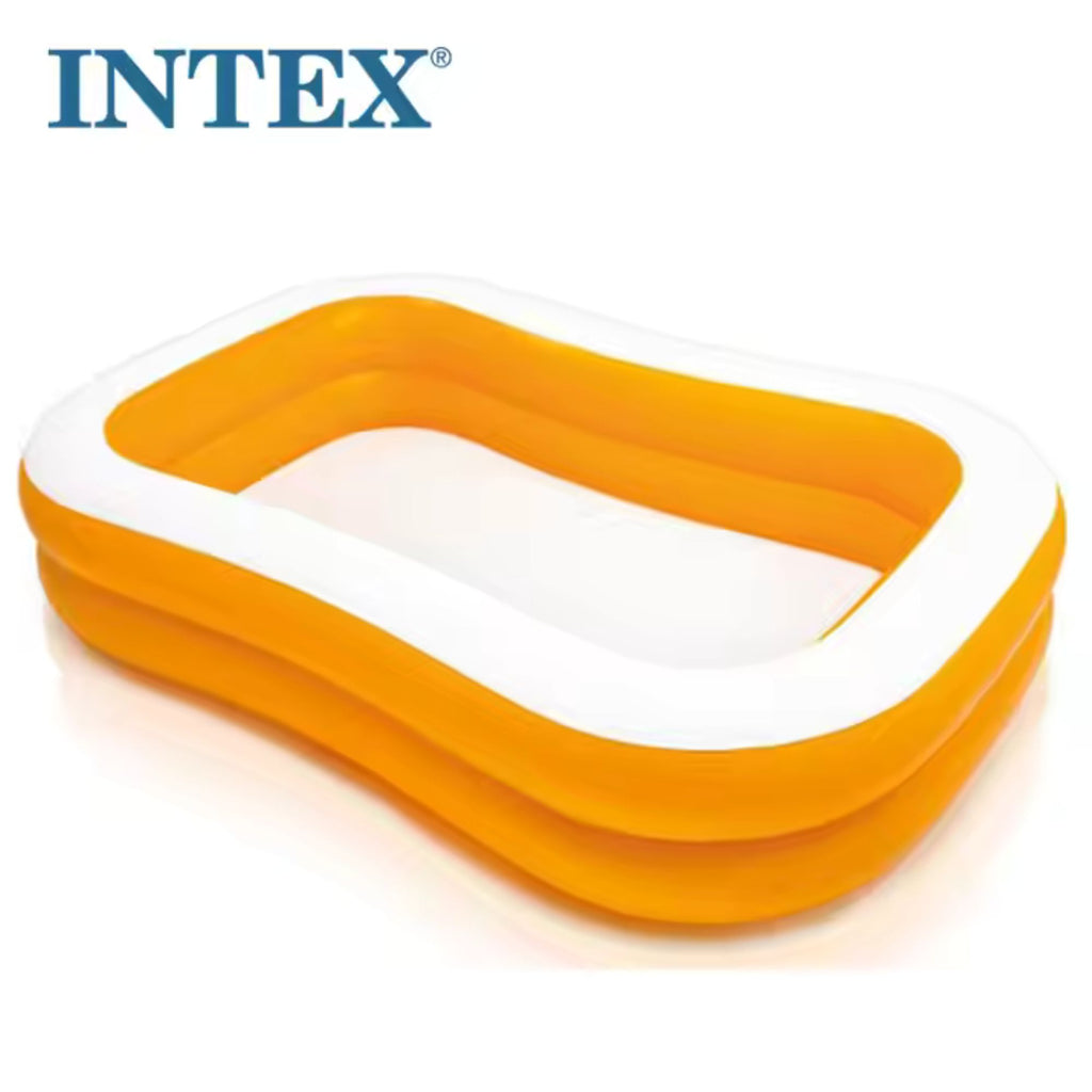 Intex 57181EP Inflatable Rectangular Family Pool ( 90" x 58" x 18" (Model 57181EP))