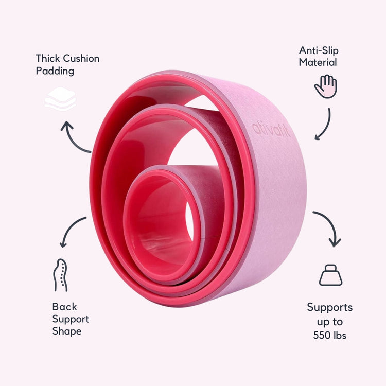Yoga Wheel – Support for Stretching, Backbends & Flexibility Training