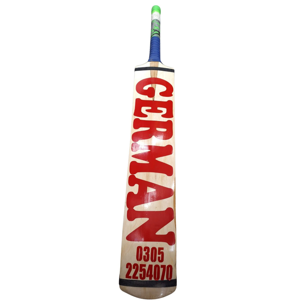 German Wooden Cricket Bat – Ideal for Tennis Ball & Softball Matches