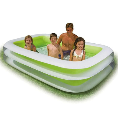 Intex Swim Center Family Pool – 103" x 69" x 22" – Model 56483