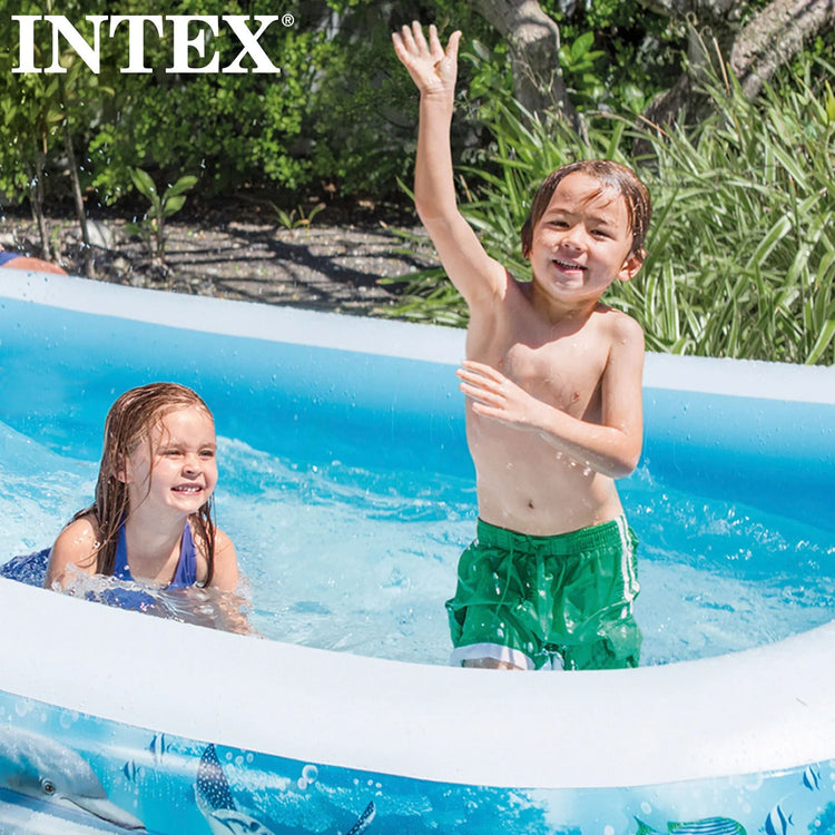 Intex Swim Center Tropical Reef Family Pool (120" x 72" x 22" (Model 58485)