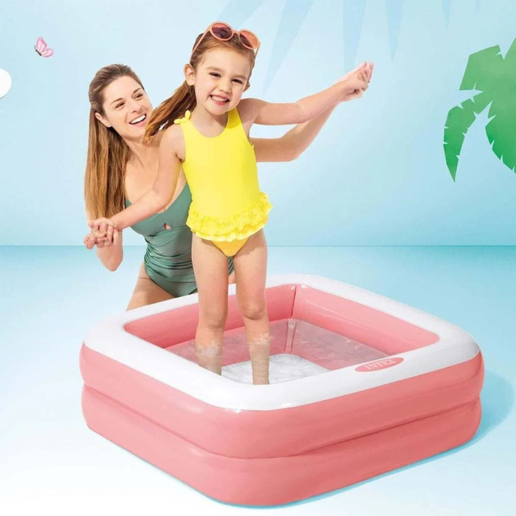 Intex Play Box Baby Pool – 33.5" x 33.5" x 9" – Model 57100