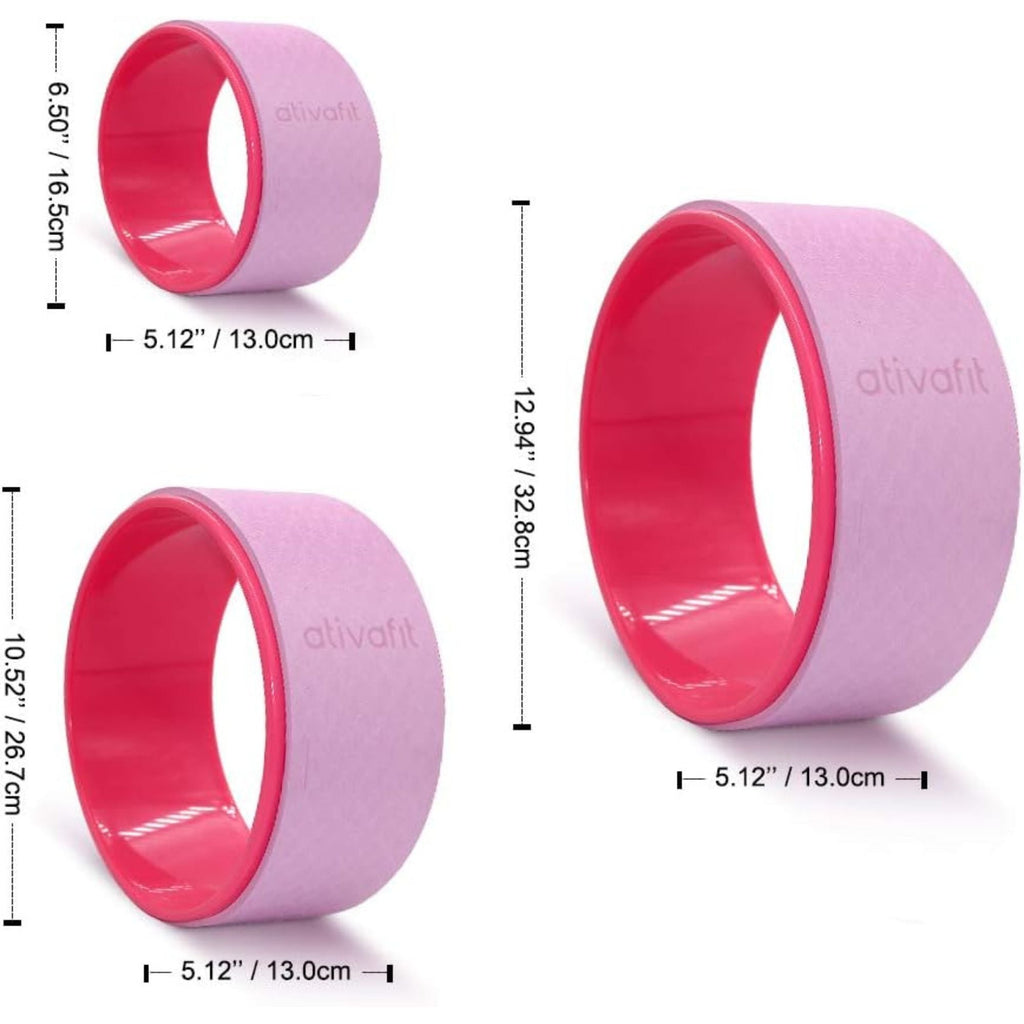 Yoga Wheel – Ultimate Support for Stretching, Backbends & Flexibility Training