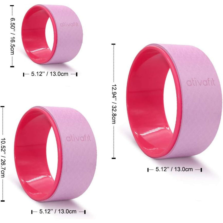 Yoga Wheel – Ultimate Support for Stretching, Backbends & Flexibility Training