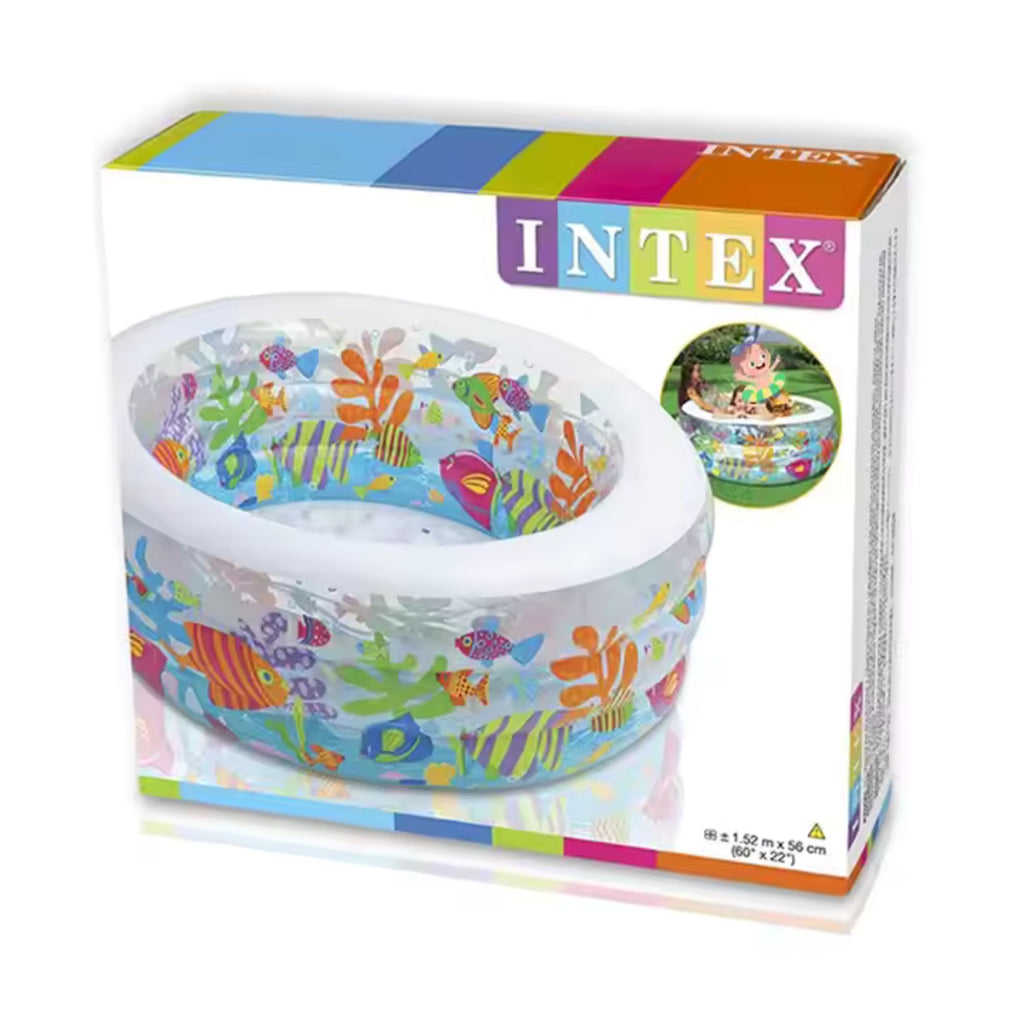 Intex Aquarium Pool Round – 60" x 22" (Model 56493)