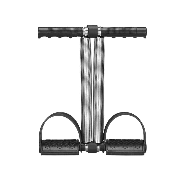 Double Spring Tummy Trimmer – Stainless Steel Abs, Core & Leg Exerciser for Home Workouts (Made in China)
