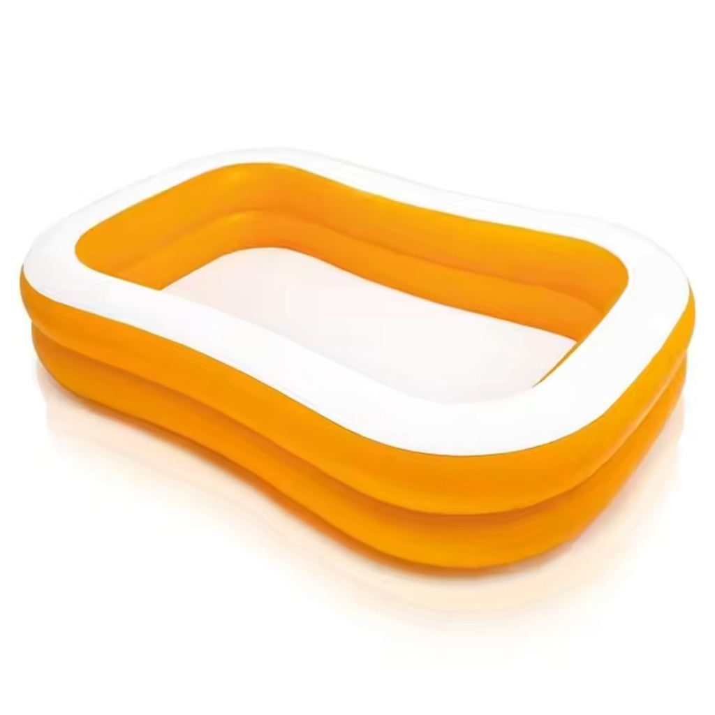 Intex 57181EP Inflatable Rectangular Family Pool ( 90" x 58" x 18" (Model 57181EP))