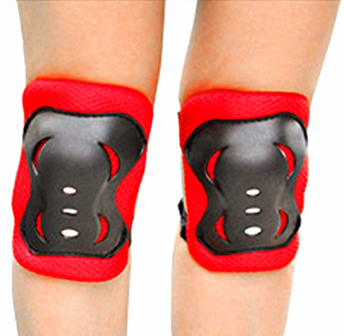 6-Piece Kids Protective Gear Set – Knee Pads, Elbow Pads & Wrist Guards for Safe Cycling, Skating & Biking Adventures