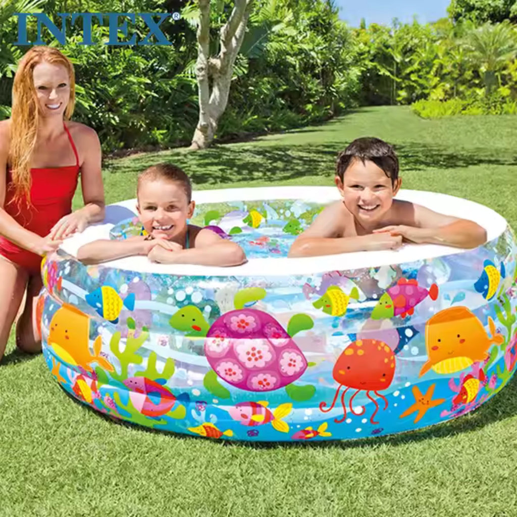 Intex Aquarium Pool Round – 60" x 22" (Model 56493)