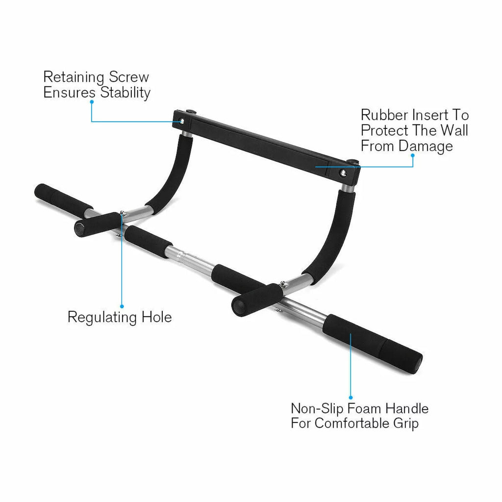 Doorway Pull-Up & Sit-Up Bar – Iron Gym Upper Body Trainer