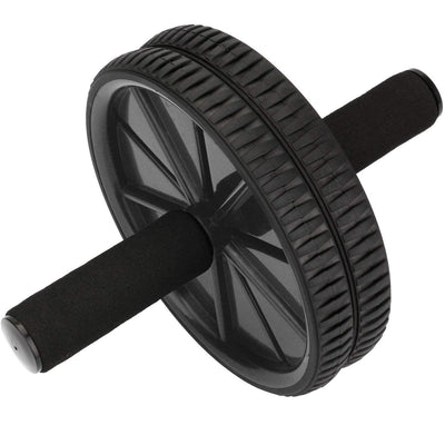 Ab Wheel Roller Anti Skid Double Wheel Total Body Exerciser Men and Women