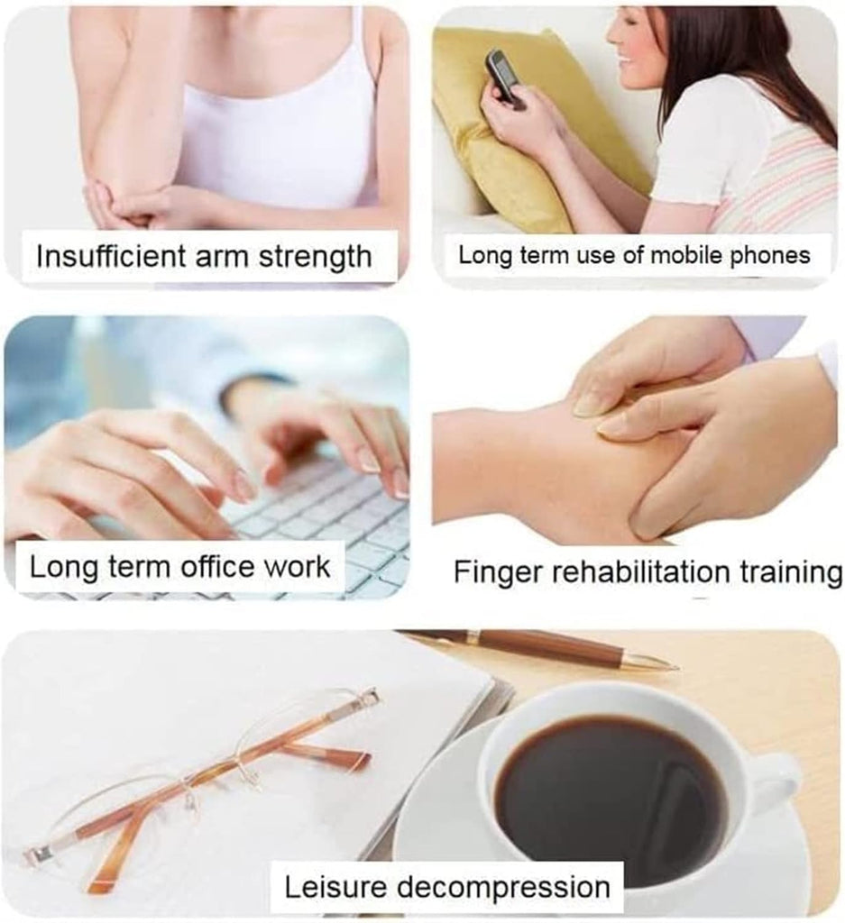 Finger Gripper Hand Exerciser – 6 Resistance Levels for Therapy & Strength