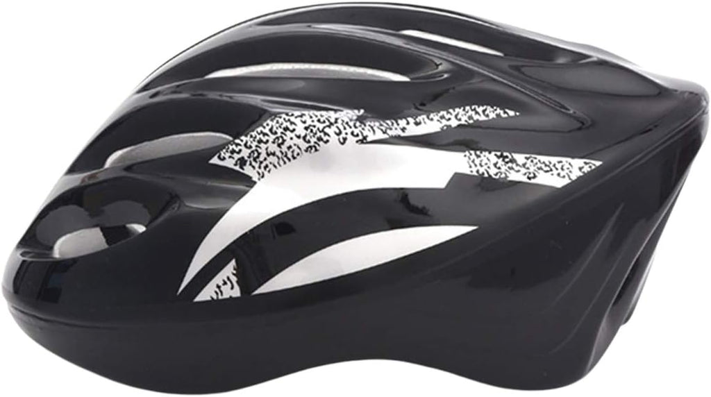 Black Sports Helmet for Cycling & Skating – For Adults & Boys, Durable & Safe