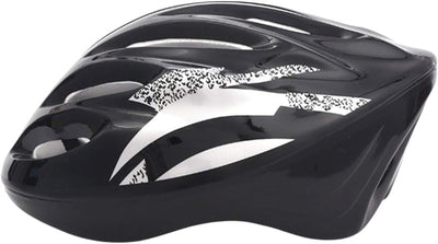 Black Sports Helmet for Cycling & Skating – For Adults & Boys, Durable & Safe