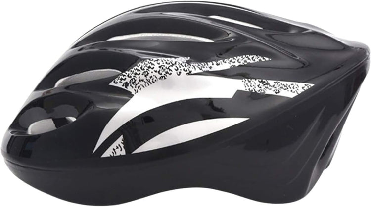 Black Sports Helmet for Cycling & Skating – For Adults & Boys, Durable & Safe