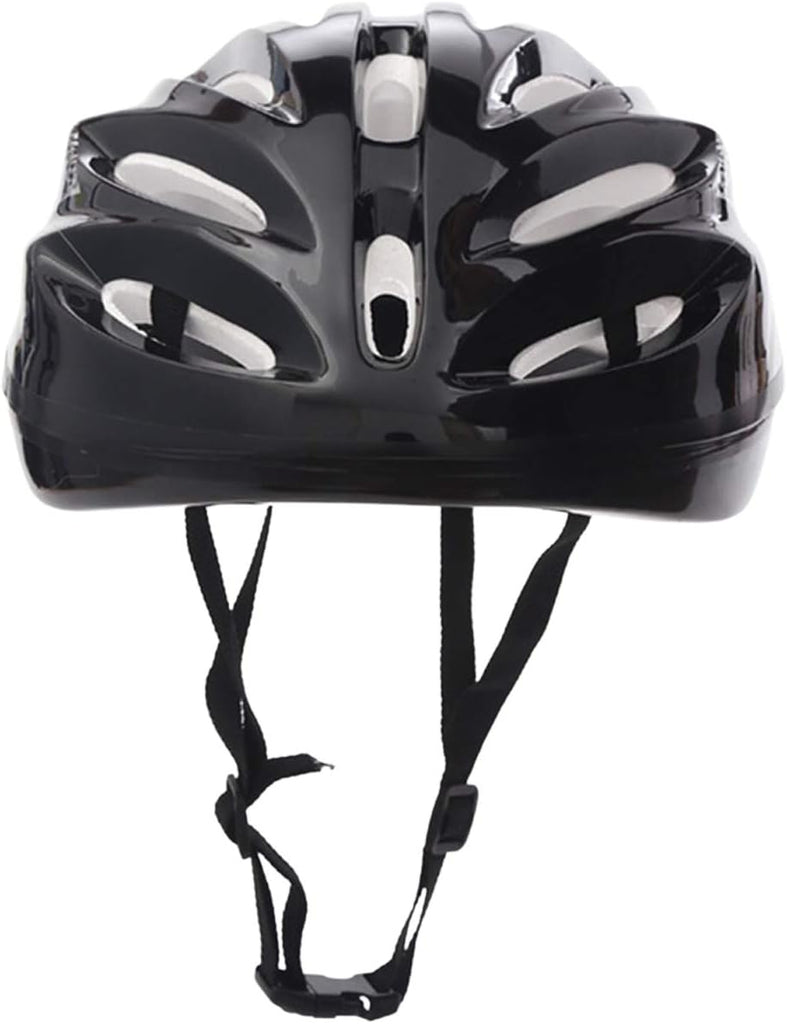 Black Sports Helmet for Cycling & Skating – For Adults & Boys, Durable & Safe