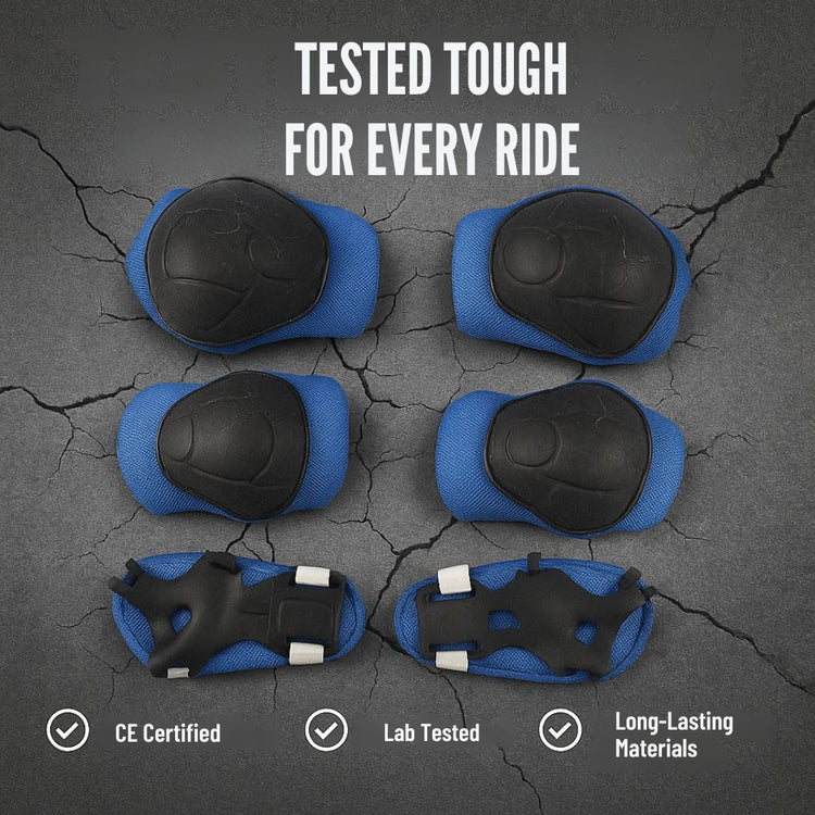 Skating & Cycling Protective Gear Set – Knee, Elbow & Wrist Guards