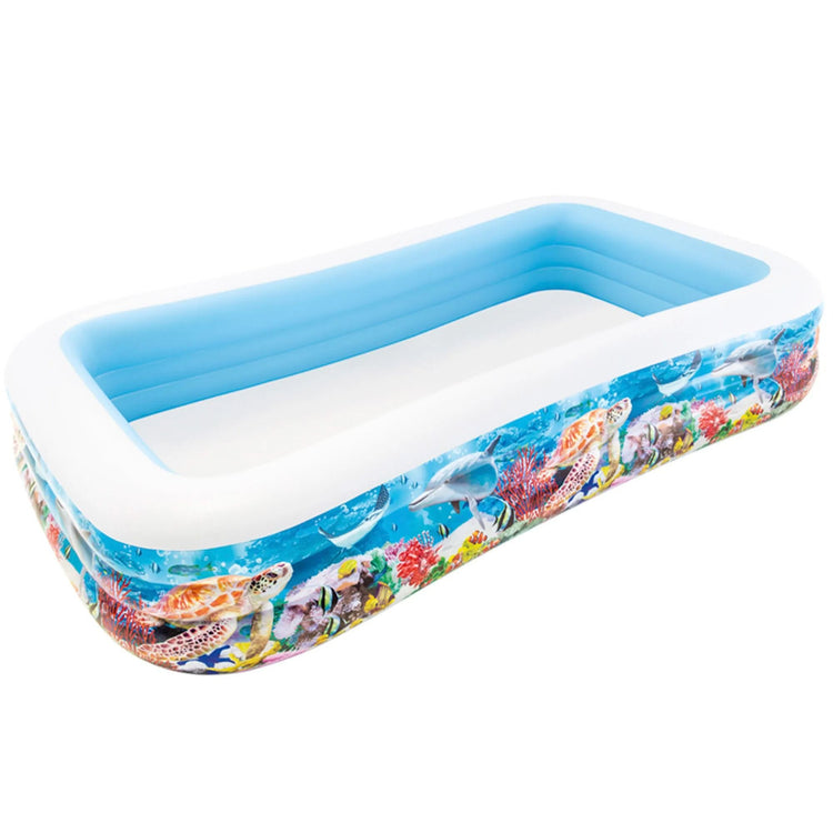 Intex Swim Center Tropical Reef Family Pool (120" x 72" x 22" (Model 58485)