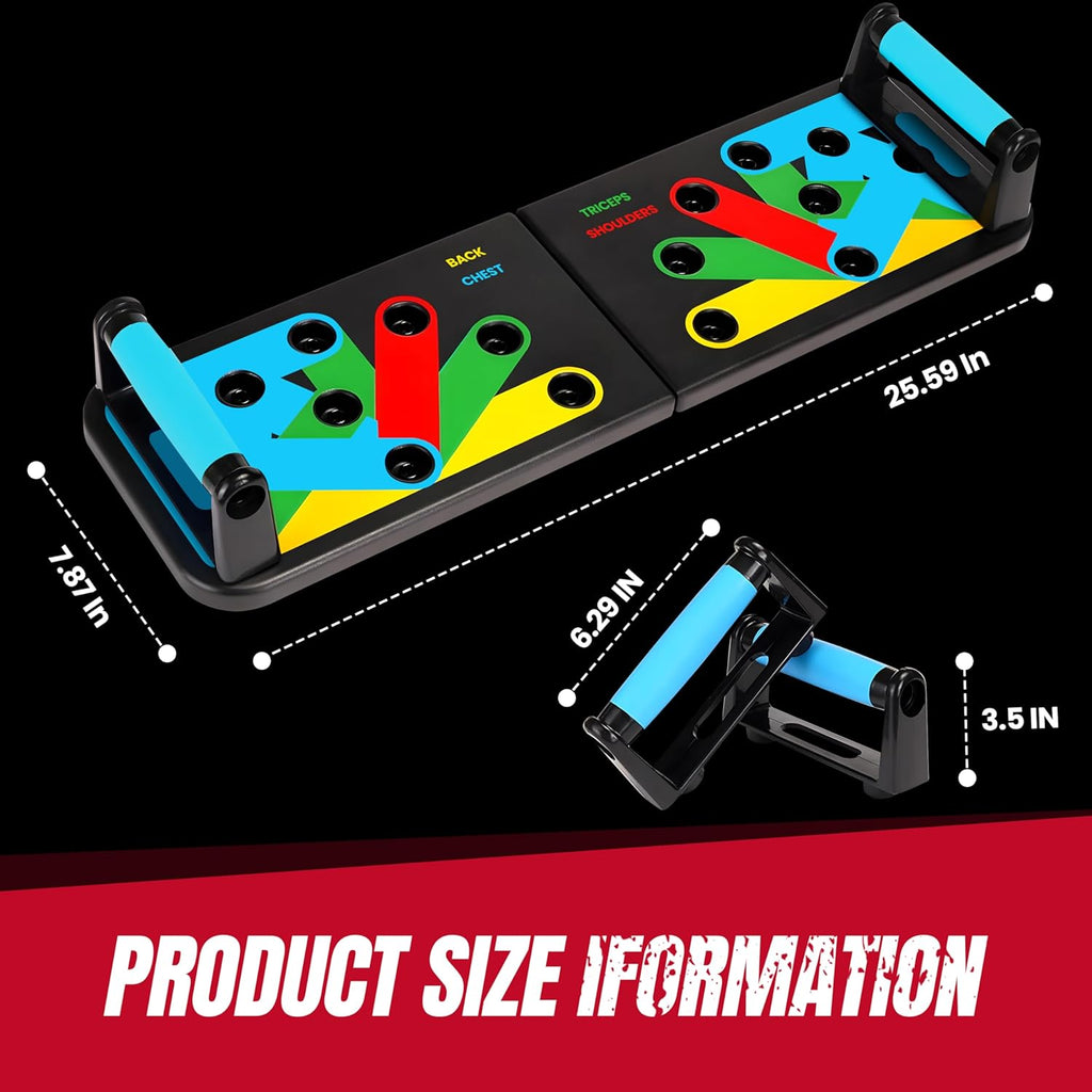 Ultimate 9-in-1 Push Up Board – Full Upper Body Workout System