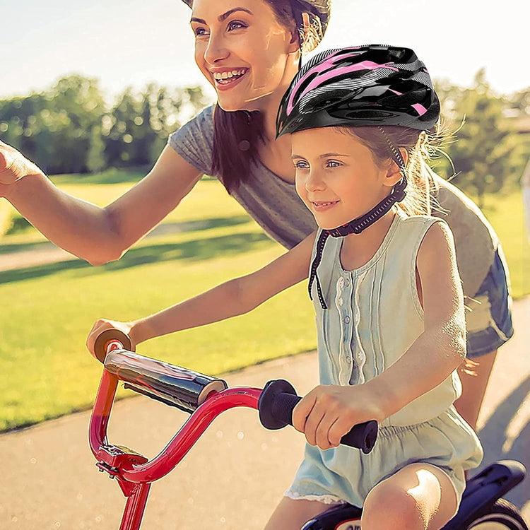 Lightweight Microshell Bike Helmet – Adjustable Safety for All Ages