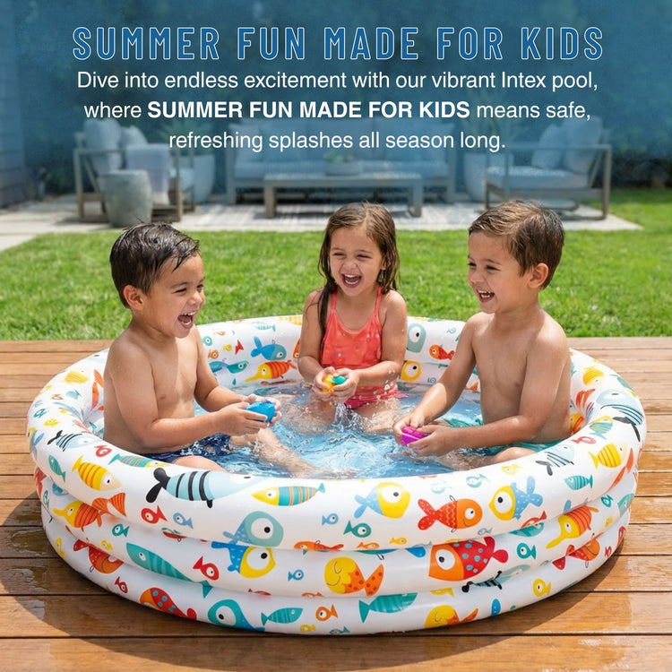 Intex Fishbowl Pool – 52" x 11" – Model 59431