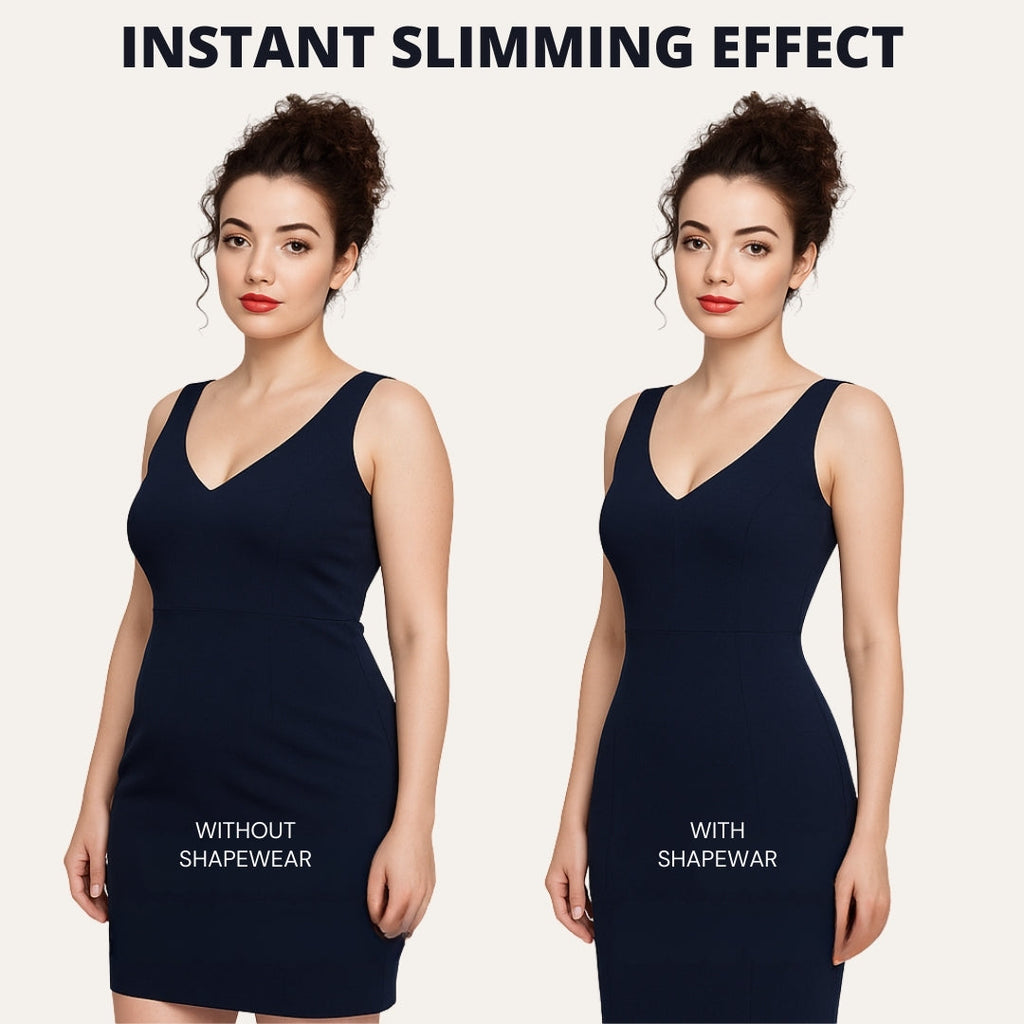 Women’s Shapewear Shorts with Tummy Control, Hip Lifting Design, Seamless Slimming Body Shaper