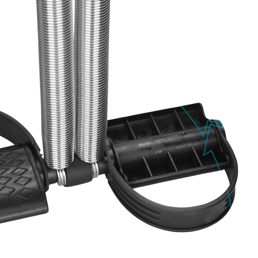 Double Spring Tummy Trimmer – Stainless Steel Abs, Core & Leg Exerciser for Home Workouts (Made in China)
