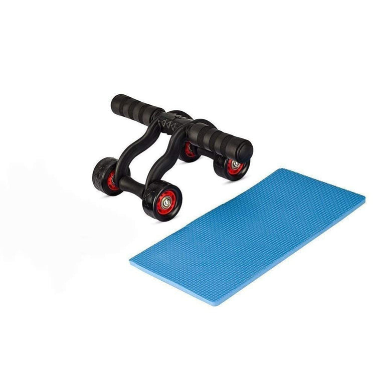Abdominal Exercise Roller – 4-Wheel Abs Trainer for Men & Women