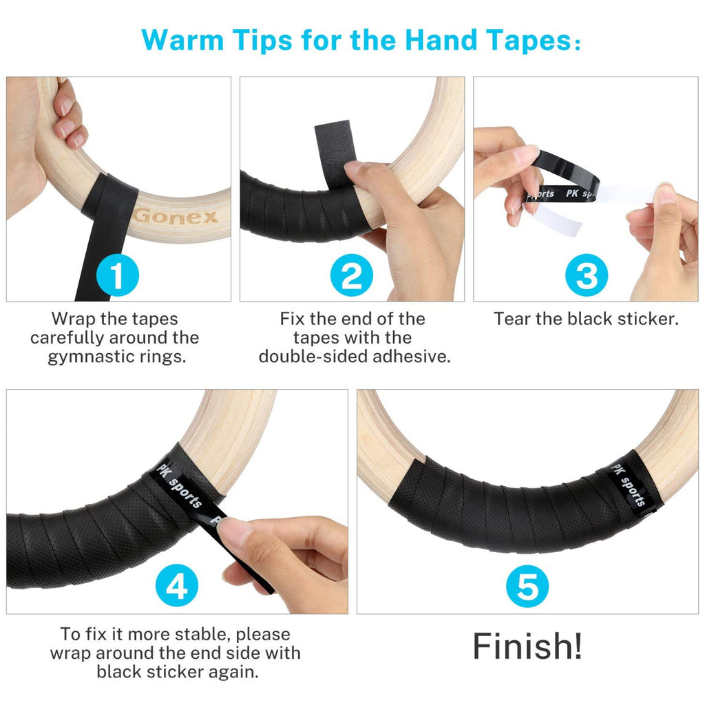 LivePro Fitness Rings – Durable Gymnastic Rings for Strength & Core Training