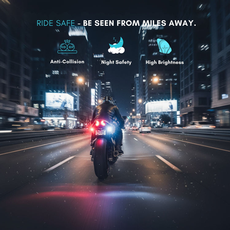 USB Rechargeable LED Bicycle Tail Light Waterproof Bike Rear Light with 7 Color Modes, Easy Mount, Night Safety Lamp