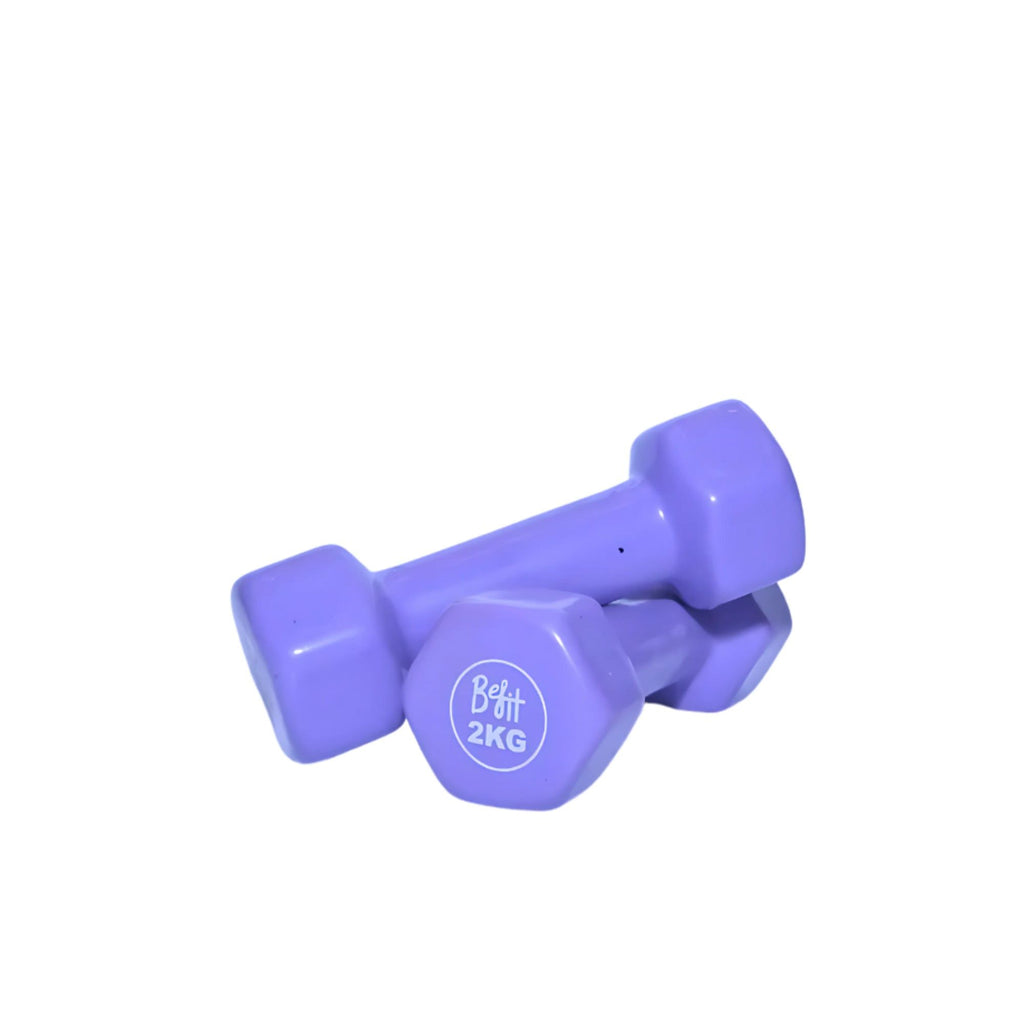 3-in-1 Fitness Combo (Grip Strengthener, Pair of 2kg Dumbbell & Hot Belly Shaper)