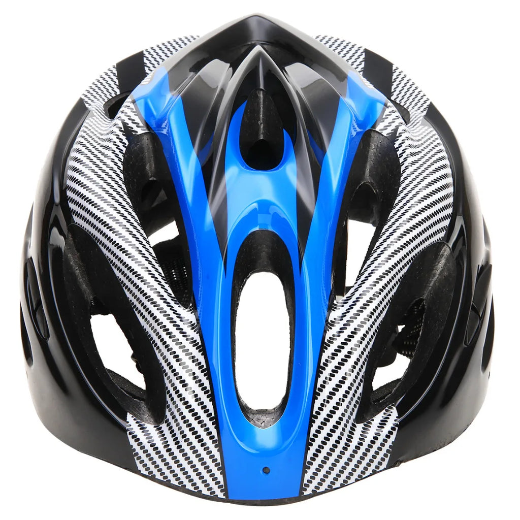 Lightweight Microshell Bike Helmet – Adjustable Safety in Blue