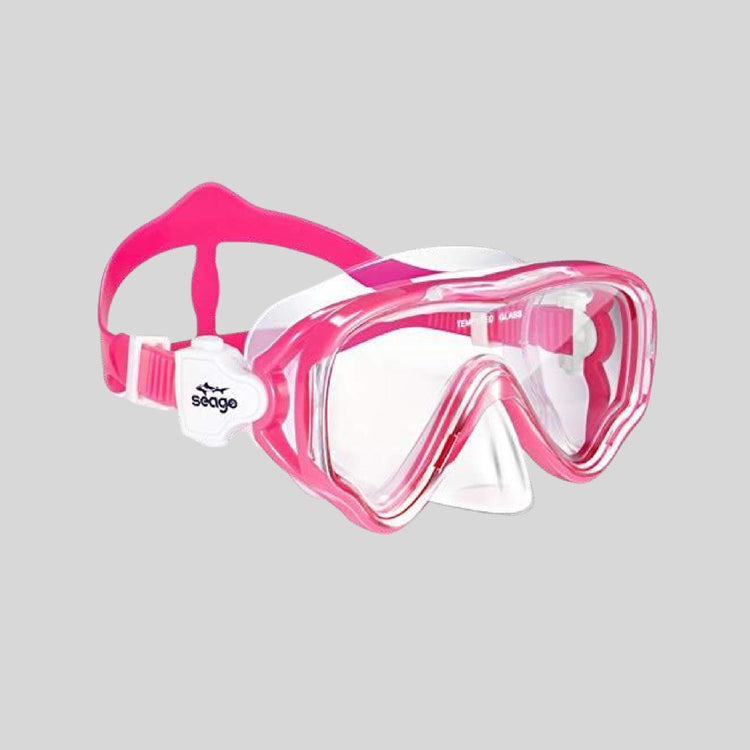 KIDS SWIM GOGGLES WITH NOSE COVER SWIMMING MASK (65865)