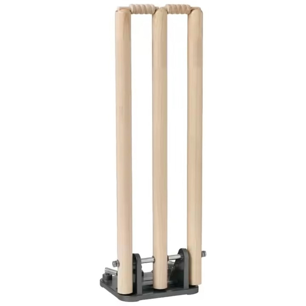 High-Quality Spring Wicket – Durable and Stable Cricket Stump Set for Professional and Casual Play