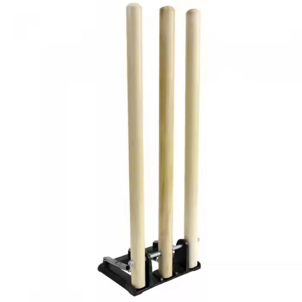 High-Quality Spring Wicket – Durable and Stable Cricket Stump Set for Professional and Casual Play