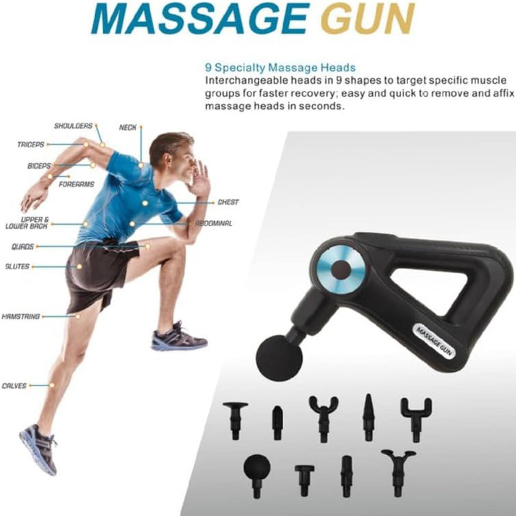 Deep Tissue Massage Gun for Muscle Recovery & Pain Relief