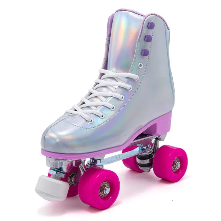 4-Wheel Roller Skates Shoes for Beginners – Adults, Men, Women, & Kids