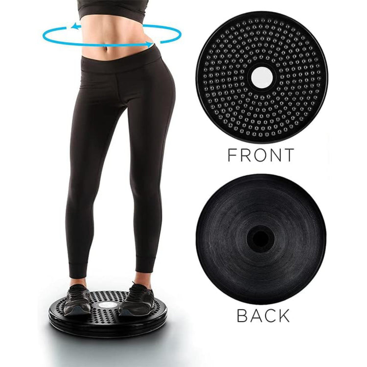 Tummy Twister Disc – Body Shaping Waist Twisting Board for Home Gym Aerobic Fitness & Slimming