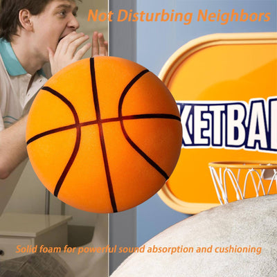 Silent Soft Foam Ball – Lightweight, Noise-Free Play Ball for Kids & Adults | Indoor & Outdoor Fun, High-Density Airless Design