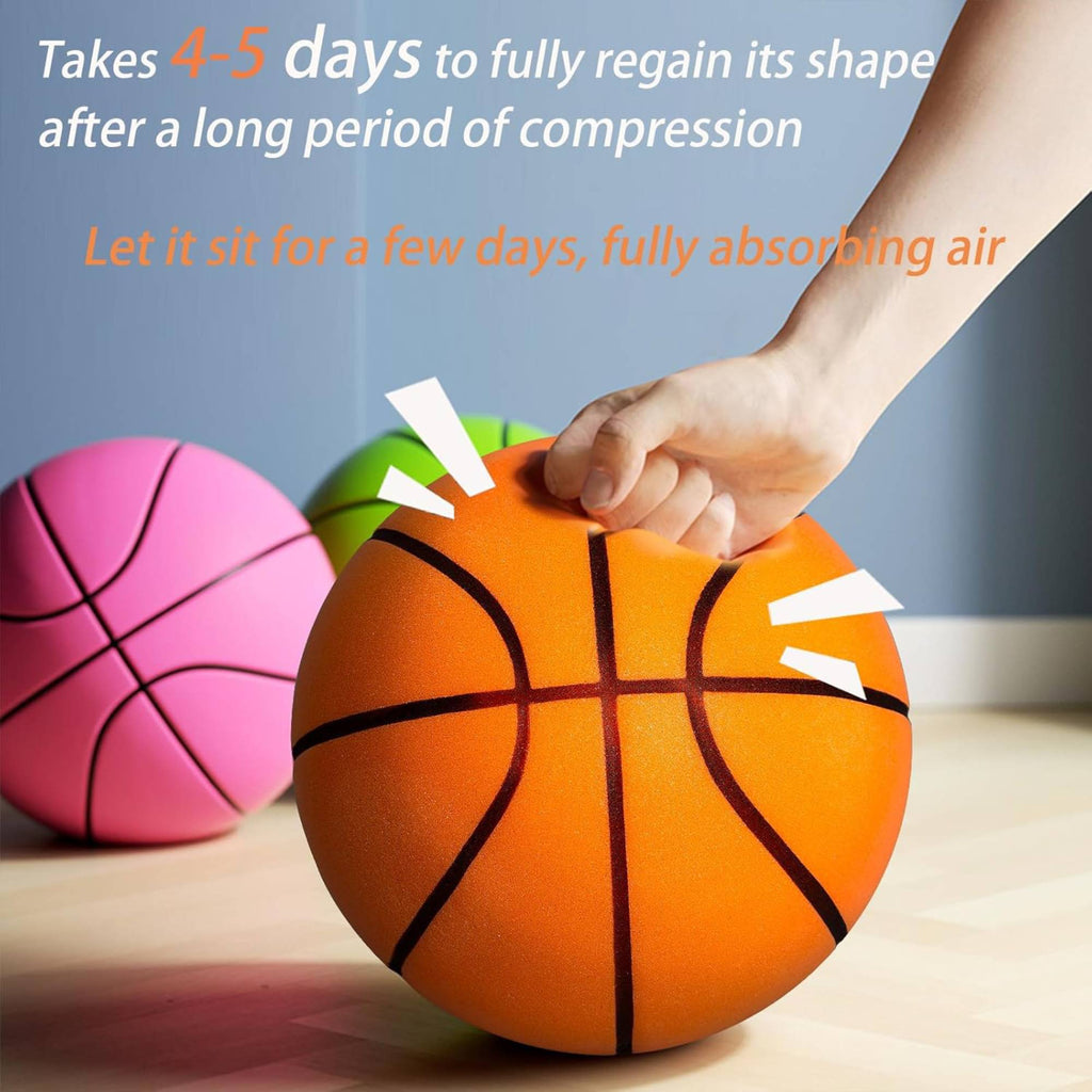Silent Soft Foam Ball – Lightweight, Noise-Free Play Ball for Kids & Adults | Indoor & Outdoor Fun, High-Density Airless Design
