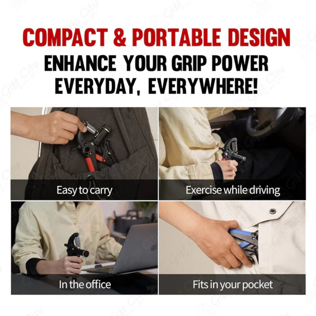 Adjustable Heavy Hand Gripper – Hand & Wrist Strengthener for Fitness, Grip Training, and Muscle Building